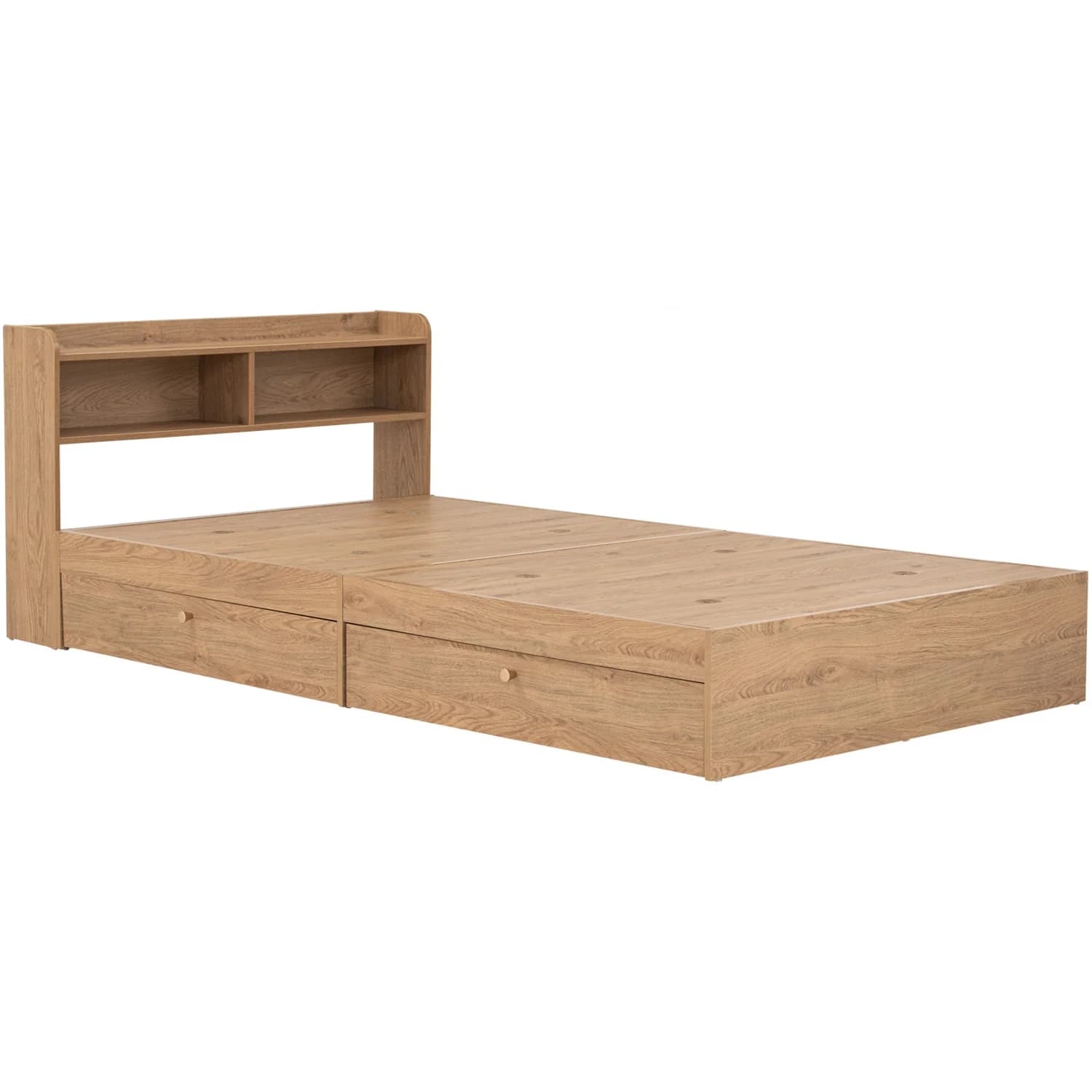 HIRADO SUPER SINGLE BED WITH STORAGE WITH 1900MM SIDE RAIL 173 - Image 1
